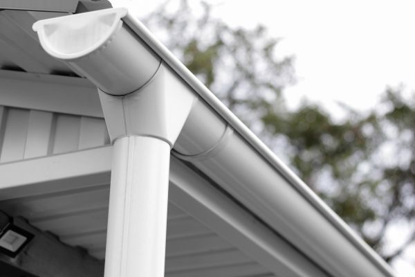 Vinyl Gutters Installation in Ballwin