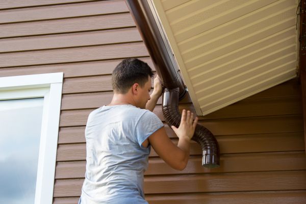 Porch Gutter Repair in Ballwin