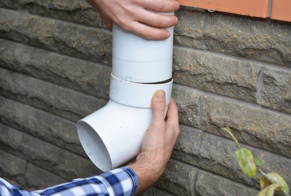 Drainage Downspout Repair in Ballwin