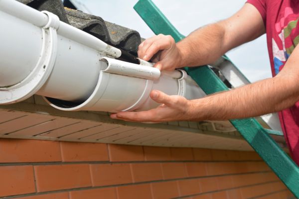 Large Gutter Repair in Ballwin